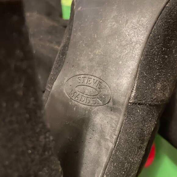 Steve Madden Gorgeous Over-The-Knee Boot in Black Size 9 - Picture 4 of 9